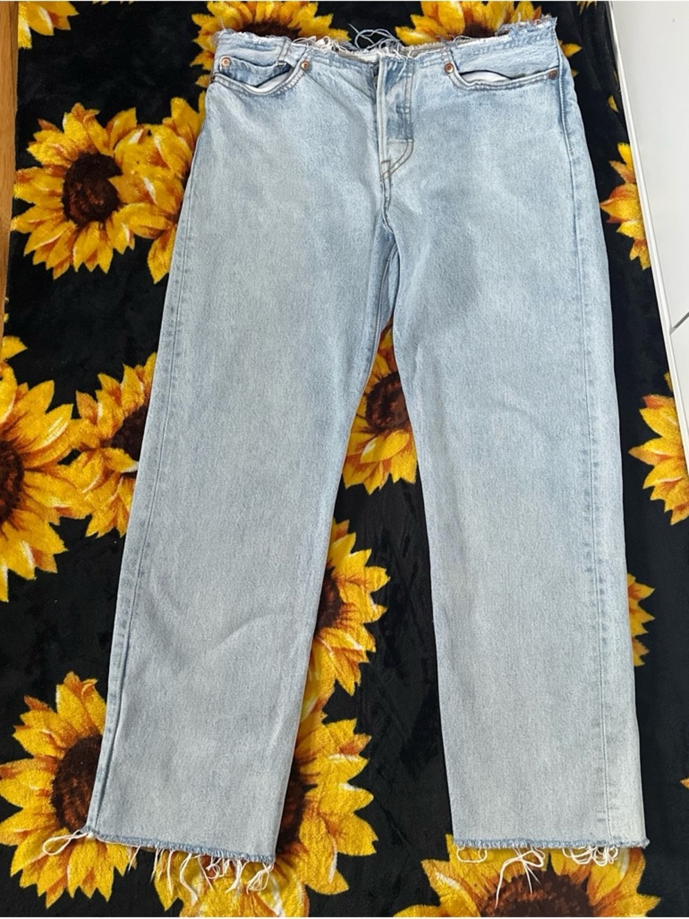 Levi's Light Blue Straight Leg Women's Jeans